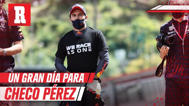 Checo Pérez terminó en primer lugar el segundo día de practicas de GP de Azerbaiyán