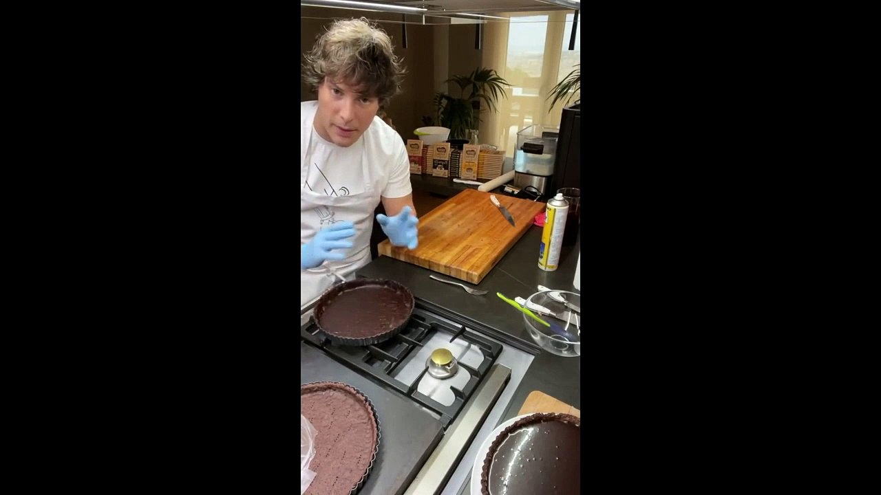 Tarta fácil de chocolate de Jordi Cruz