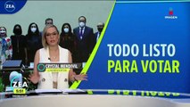 Todo listo para la jornada electoral libre y segura: INE | Noticias con Francisco Zea