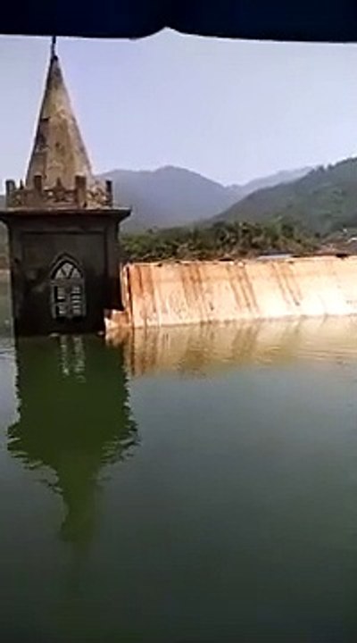 Chadong Village under water || Village that has submerged into lake