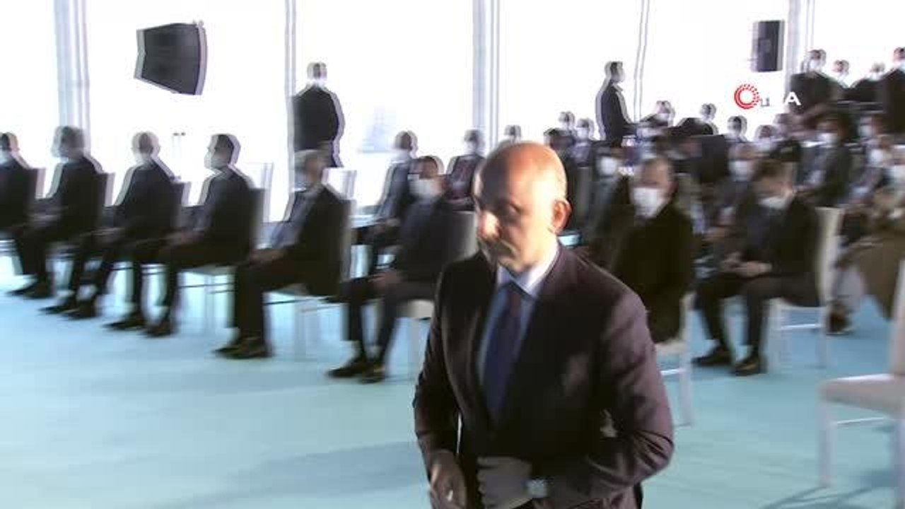 Ulaştırma ve Altyapı Bakanı Karaismailoğlu Filyos Limanı açılışında konuştu