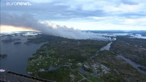 Waldbrand nahe Bergen: 500 Menschen evakuiert