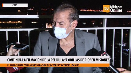 Continúa la filmación de la película “A orillas de río” en Misiones