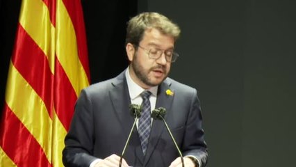 Aragonès: "Que el Estado decida y se atreva a ganar en las urnas, no en los tribunales"