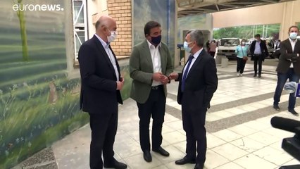 Επίσκεψη του Μαργαρίτη Σχοινά στο νοσοκομείο Αλεξανδρούπολης