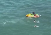 Şile'de boğulma tehlikesi geçiren 5 kişiyi itfaiye kurtardı