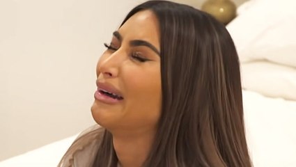 Kim Kardashian Cries Over Kanye Divorce In New Video