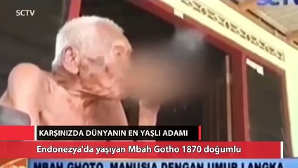 Dünyanın en yaşlı adamı
