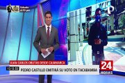 Cajamarca: Tacabamba se alista para recibir a Pedro Castillo este domingo