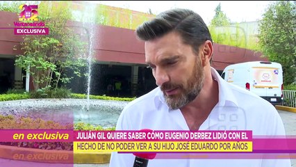 Julián Gil espera reencontrarse algún día con su hijo. | Ventaneando