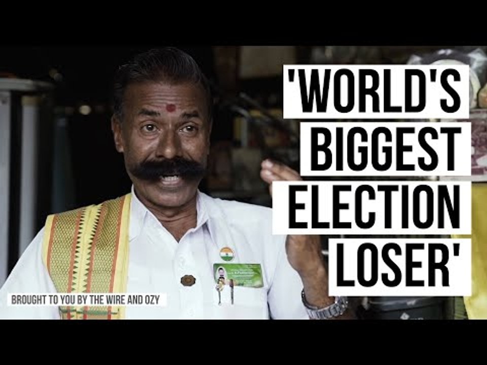 Guiness Winner 'Election King' Who Has Never Won An Election | The Wire and OZY