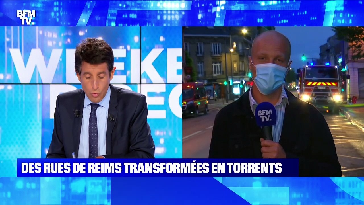 Des rues de Reims transformées en torrents - 04/06