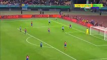 المقصورة - كافاني لاعب أوروجواي يحرز هدف عالمي _ على الطاير _ في مرمى التشيك(240P)