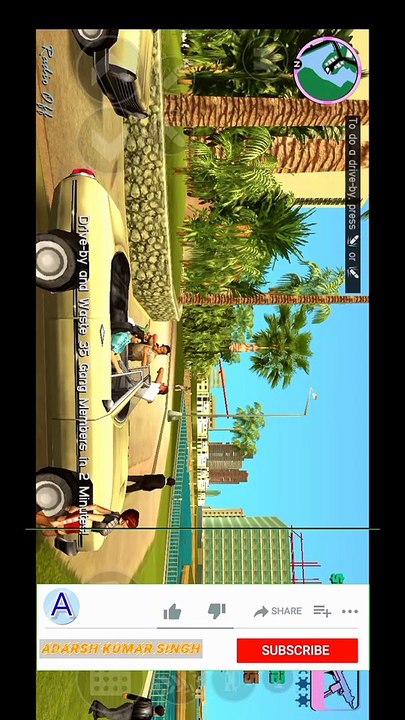 Rampage:10• Drive By In Vice City • #AdarshKumarSingh #GTAViceCity #TommyVercetti #Dailymotion #GTA