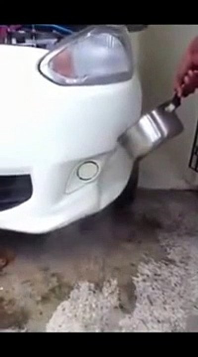 Sıcak su ile kaporta düzeltme yöntemi