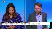 Site internet inaccessibles : plusieurs sites et de grands médias touchés dans le monde