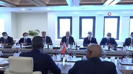 Bakan Karaismailoğlu, Angola Ulaştırma Bakanı Ricardo Viegas d'Abreu ile bir araya geldi