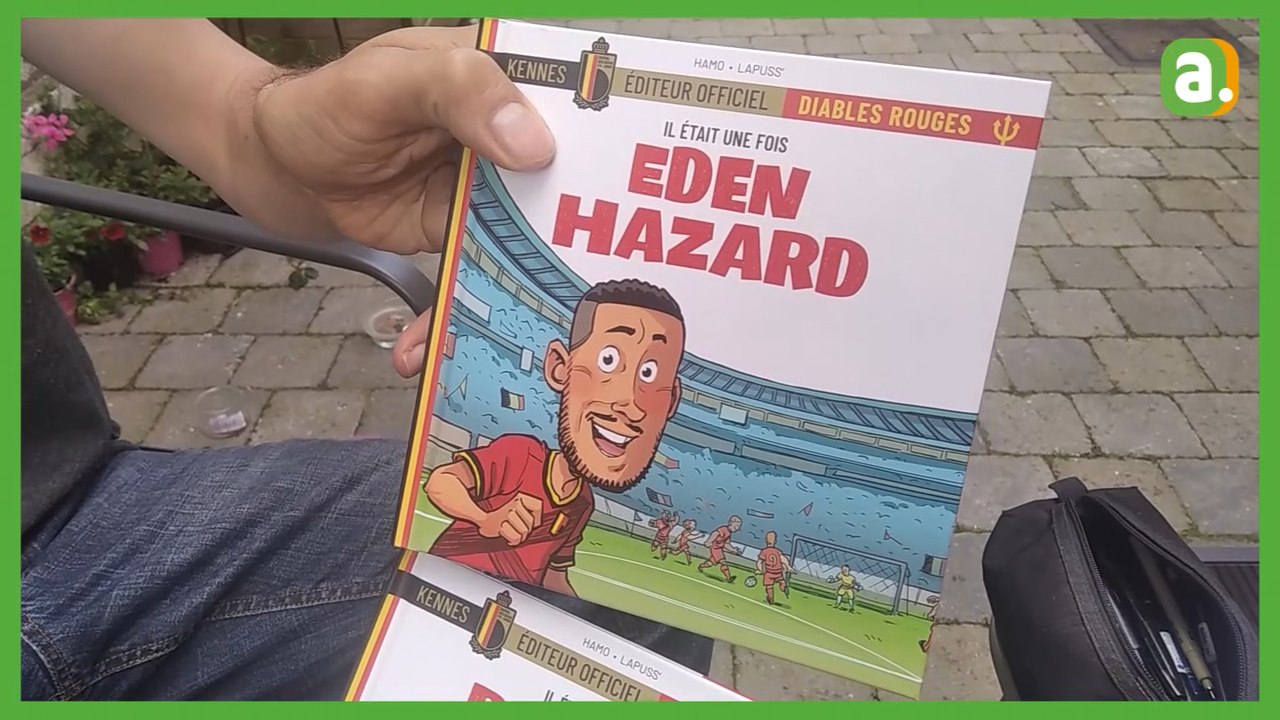 Floreffe - comment dessiner Eden Hazard