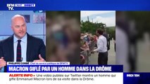 BFMTV : Emmanuel Macron giflé en direct par un quidam