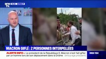 Macron giflé: l'agresseur aurait crié 