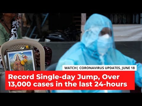With 13,000 New Cases; India Records Highest Single-Day Spike, Over 12,000 Fatalities Reported