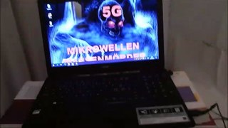Microwave Terror- How strong does a laptop emit?  Mikrowellenterror- Wie stark strahlt ein Laptop?