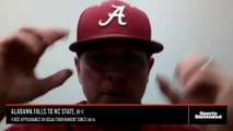 Long Ball Dooms Alabama Baseball in 8-1 Loss to NC State
