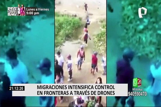 Migraciones intensifica control en fronteras a través de drones