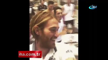 Beşiktaşlı oyuncular 'B grubu'na böyle sevindi