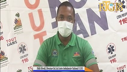 Direktè CAN lan fè konnen yo deja transpòte 132 moun ki gen Covid-19 pandan 2 dènye mwa yo.