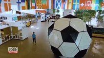 Check Out the World’s Largest Soccer Ball Made of Legos