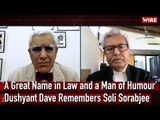 'A Great Name in Law and a Man of Humour': Dushyant Dave Remembers Soli Sorabjee