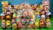 130 Surprise Eggs Kinder Surprise Peppa Pig Minions, Маша и Медведь, Mickey Mouse, Winnie The Pooh