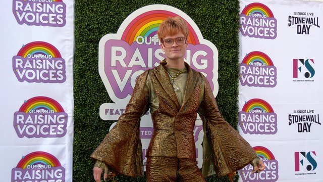 Jake Wesley Rogers “OUTLOUD: Raising Voices” Kick-Off Concert Series Red Carpet Fashion
