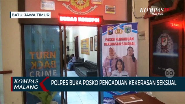 Polres Batu Buka Posko Pengaduan Bagi Korban Kekerasan Seksual