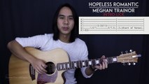 Hopeless Romantic Meghan Trainor Guitar Lesson Tutorial + Acoustic Cover