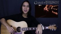 Game Of Thrones Theme Song Acoustic Guitar Cover   Video Lesson Tutorial (Boyce Avenue Version)