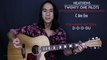 Heathens - Twenty One Pilots Guitar Tutorial Lesson Chords + Acoustic Cover
