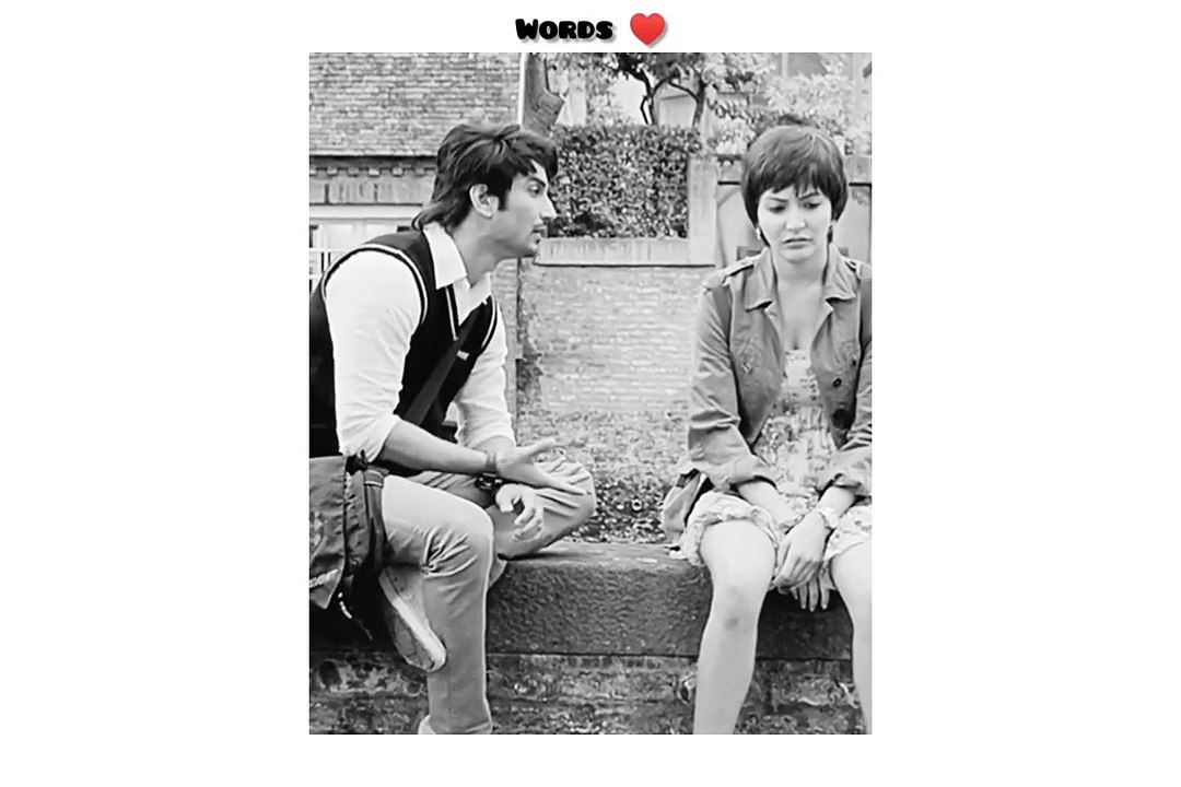 Words ♥️ _ Sushant Singh Rajput Dialogue _ Heart Touching Line _ Sushant Singh Status(720P_HD)