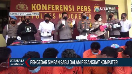 Sabu asal Aceh Diedarkan dengan Cara Disimpan dalam Perangkat Komputer