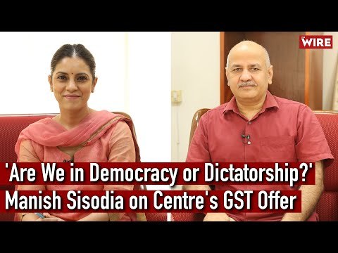 Manish Sisodia Interview | 'Centre's GST Options Are Unconstitutional, We Won't Accept it'