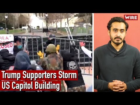 Trump Supporters Storm US Capitol Building I Capitol I Trump