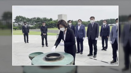 제주 찾은 나경원 "통합과 상생...전직 대통령 석방 추진" / YTN