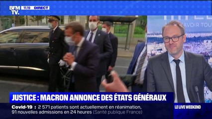 Emmanuel Macron décide de lancer des États généraux de la justice