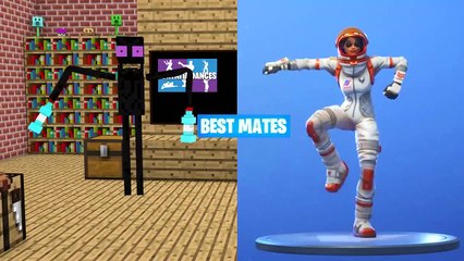 Monster School : Fortnite Battle Royale Dance Challenge All Episodes- Minecraft Animation