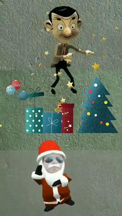 Christmas dance with Mr.Bean.