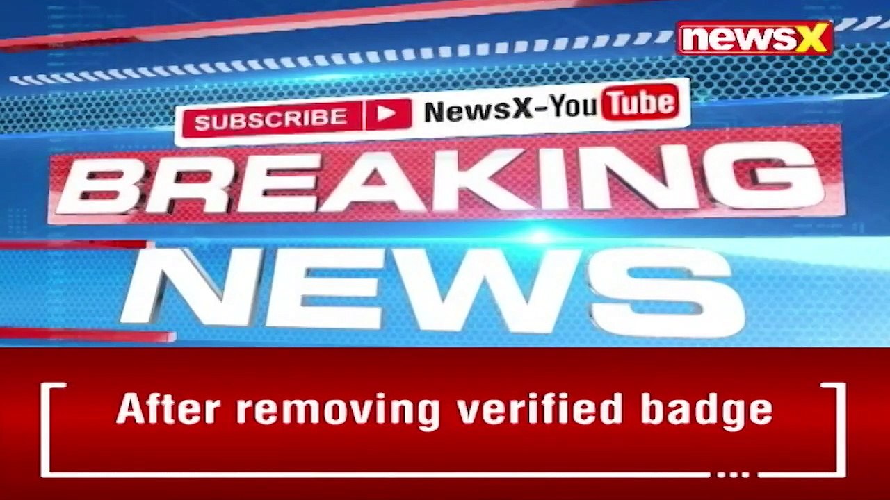 Twitter Restores V Naidu’s Verified Badge 3 RSS Leaders Face Same Issue NewsX