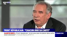 François Bayrou sur le front républicain: 