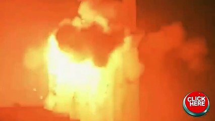 Zalim İsrail Gazze'yi yine bombaladı! İşte o dehşet görüntüler...