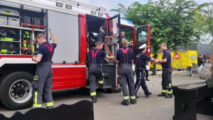 Floridsdorf - Foodtruck explodiert